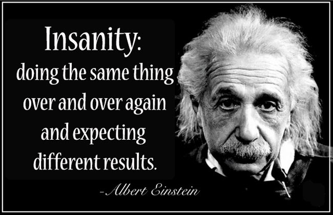 Einstein Insanity Quote