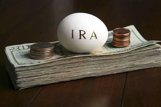 IRA egg with money