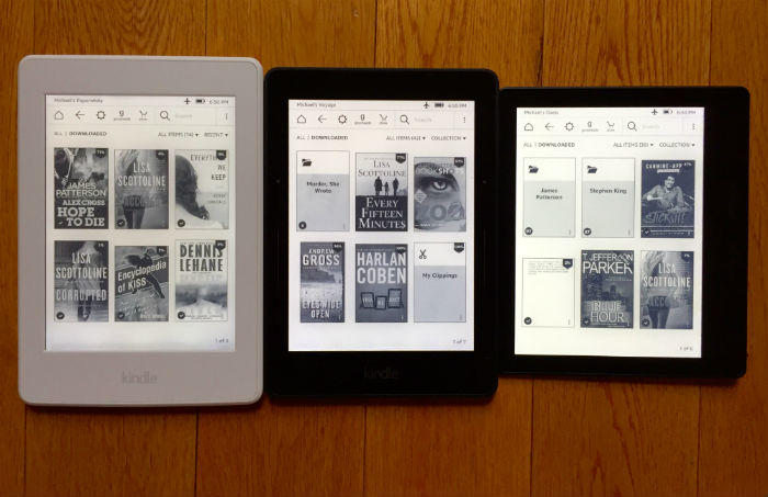 Compare Types Of Kindles