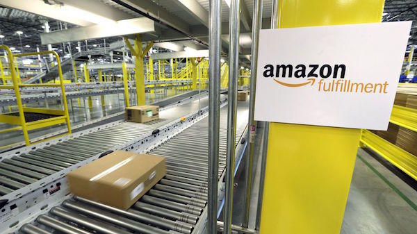 Amazon fulfillment warehouse