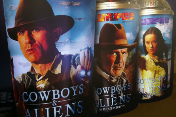 Cowboys Aliens Slurpee