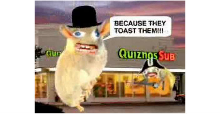 Spongmonkeys For Quiznos