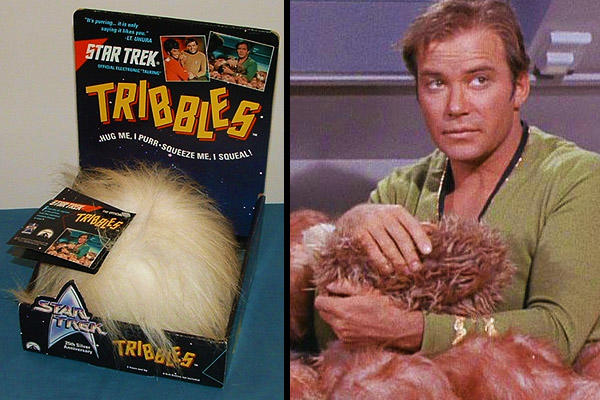 Tribbles with Captain Kirk