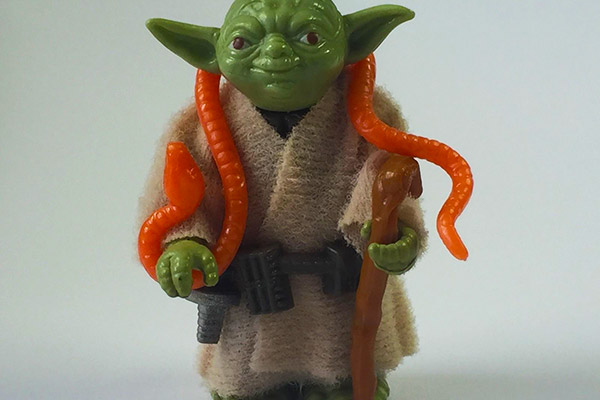 vintage yoda figure